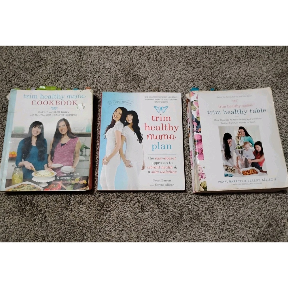 Trim Healthy Mama Lot Of Three Books